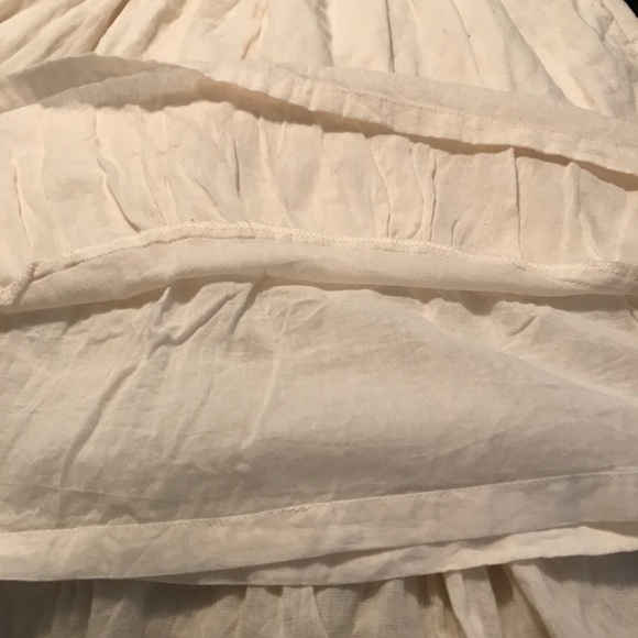 Rip Curl Global Glam Flowy Beaded Top Babydoll Slip Mini Dress Cut Out Back Sz2 - Picture 7 of 8